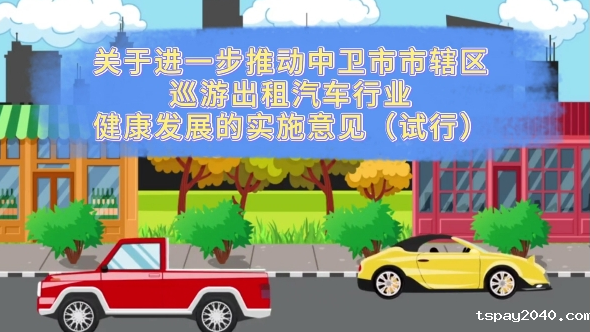 视频解读《关于进一步推动tspay2040市辖区 巡游出租汽车行业健康发展的实施意见(试行）》